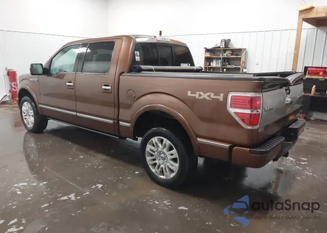 2012 Ford F-150 Platinum z USA, uszkodzony, nr VIN 1FTFW1EF2CFA87932